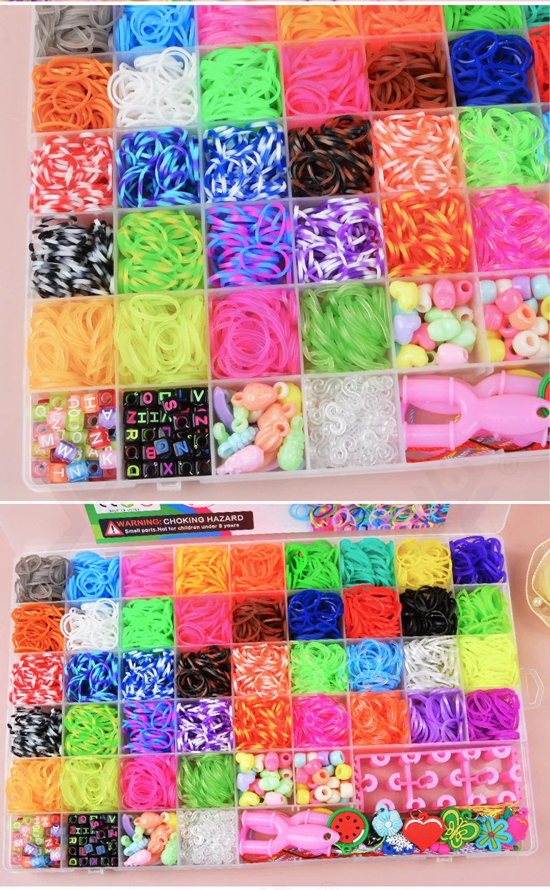 Chengji New Arrivals Toys Colorful Loom Diy Making Art Crafts Elastic