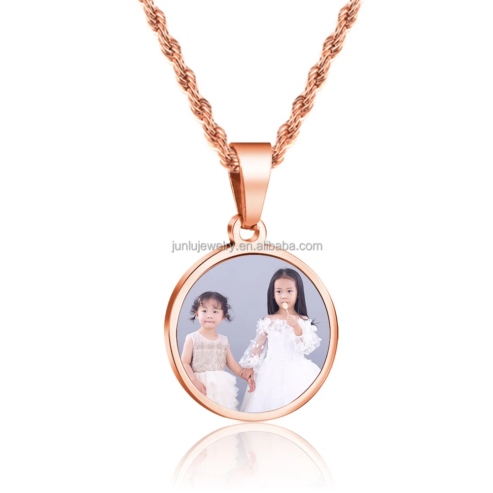 Custom Photos Necklace Memorial Necklaces For Women Jewelry Gift,  Personalized Photo Locket Jewelry Memory Pendant Gift For Her