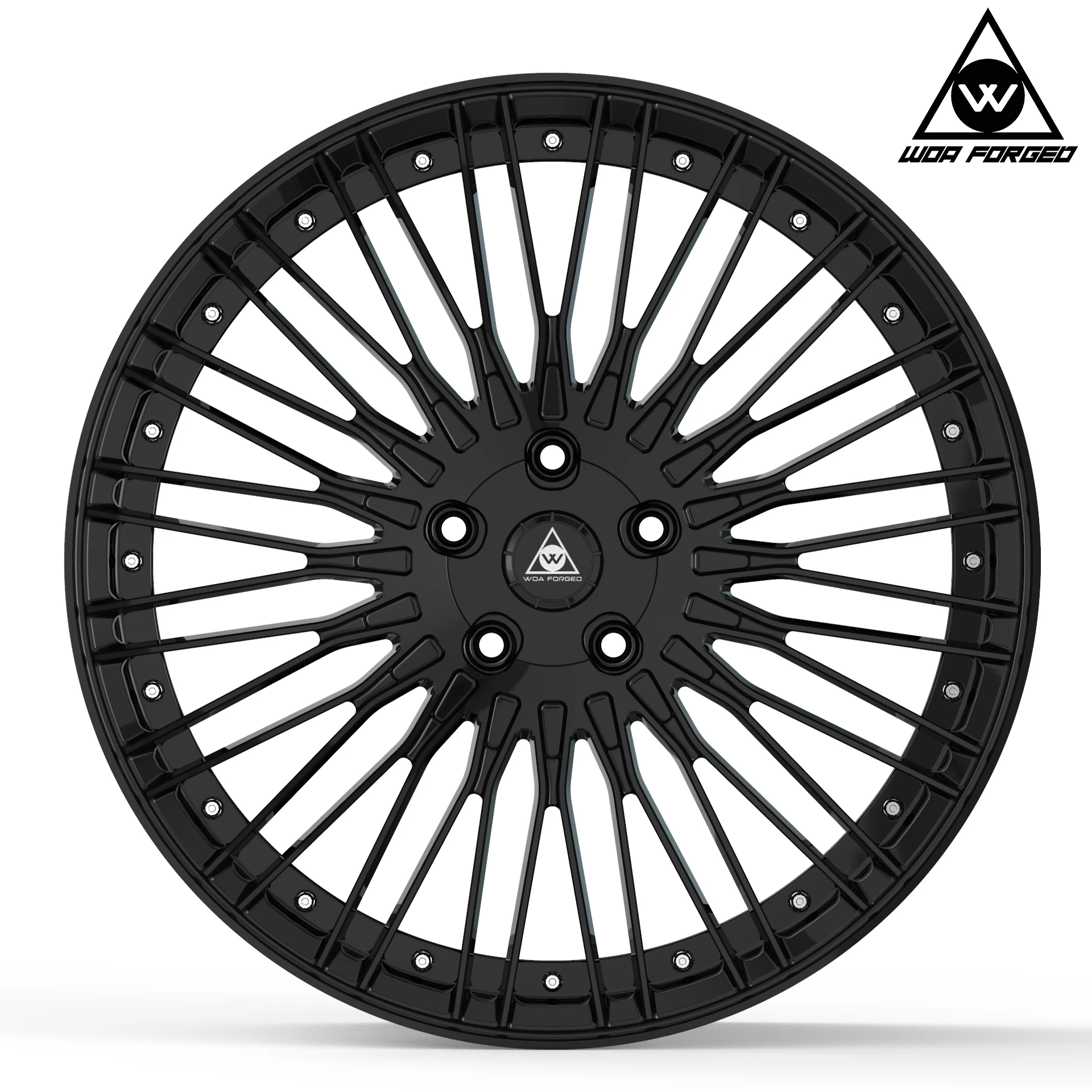 WOAFORGED Multi Spoke Mesh Design Forged Rims - 18 to 22 Inch