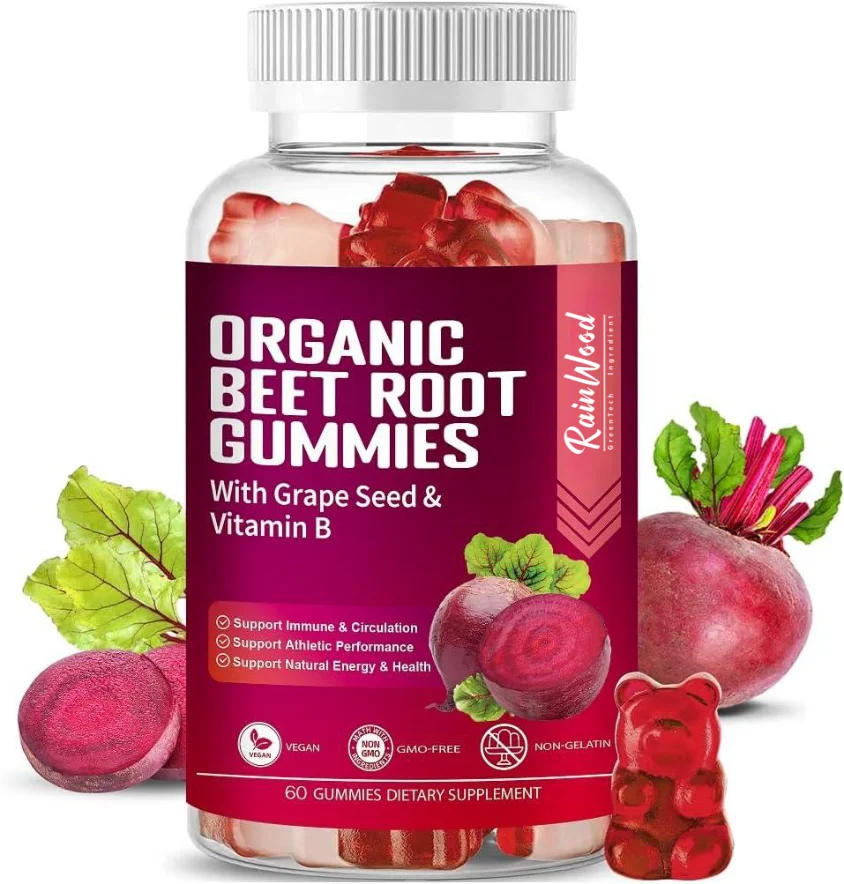 Organic Beet Root Gummies Beetroot Gummy Natural Beetroot Gummies - Buy ...