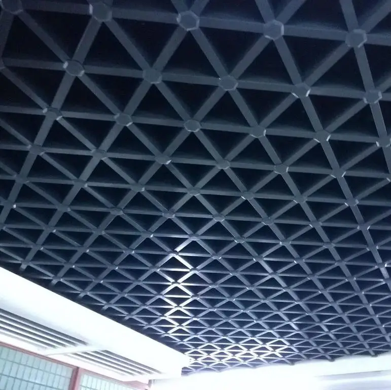 Aluminum Open Cell Ceiling Suspended Grid Ceiling for Interior Decorative