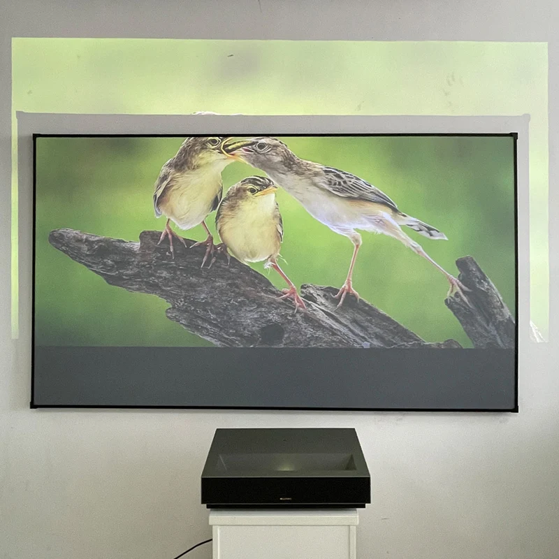 Ambient Light Rejecting ALR 4K CLR Projector Screen T Prism for UST Laser TV Curtain Home Theater Anti-light Projection Curtain