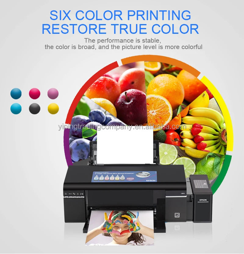 220v Sublimation Printer Cd Dvd Printer Automatic For L805 Inkjet Digital Cd Dvd Pvc Id Card