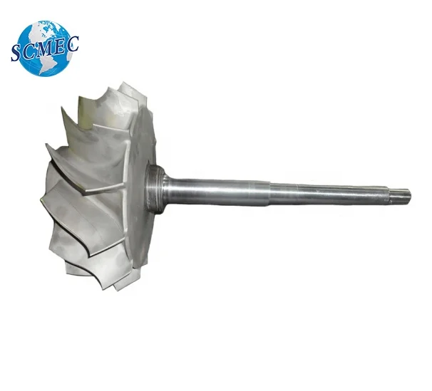 China Supplier Compressor Wheel Turbo Impeller Locomotive Compressor Wheel Turbine Blisk Turbocharger Parts