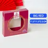 Caja roja grande.