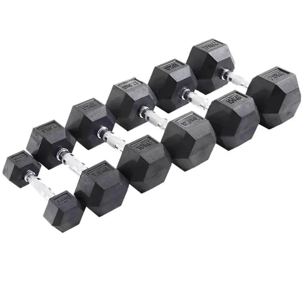 ゴムラバー.六角ダンベル.110LB.set. ゴムラバー.六角ダンベル.110LB.set. トレーニング・エクササイズ