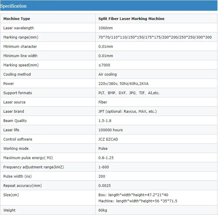 Portable 2.5D/3D Jpt Mopa Raycus M7 30w 50w Fiber Laser Engraver Fibra Engraving Laser Marking Machine With Rotary