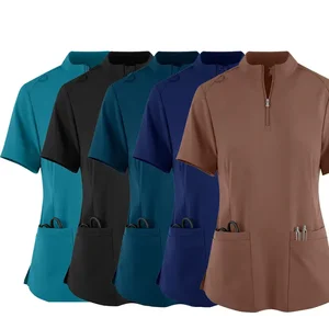 Surgical Uniforms Woman Scrub Set Medical Nurse Beauty Salon Workwear Clinic Scrubs Uniforms Sets Spa Uniform