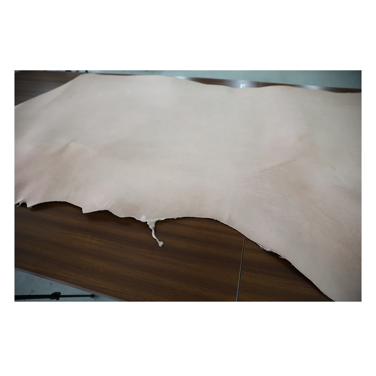 Japanese hot sale label cow hide handmade leather for wholesale
