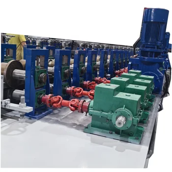 Upright Roll Forming Line for Metal Storage Pallet Rack Steel Frame & Purlin Machines With 100 Ton Power Press For Punching