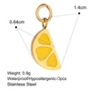 023 Heart - shaped Lemon Slice (3 PCS)