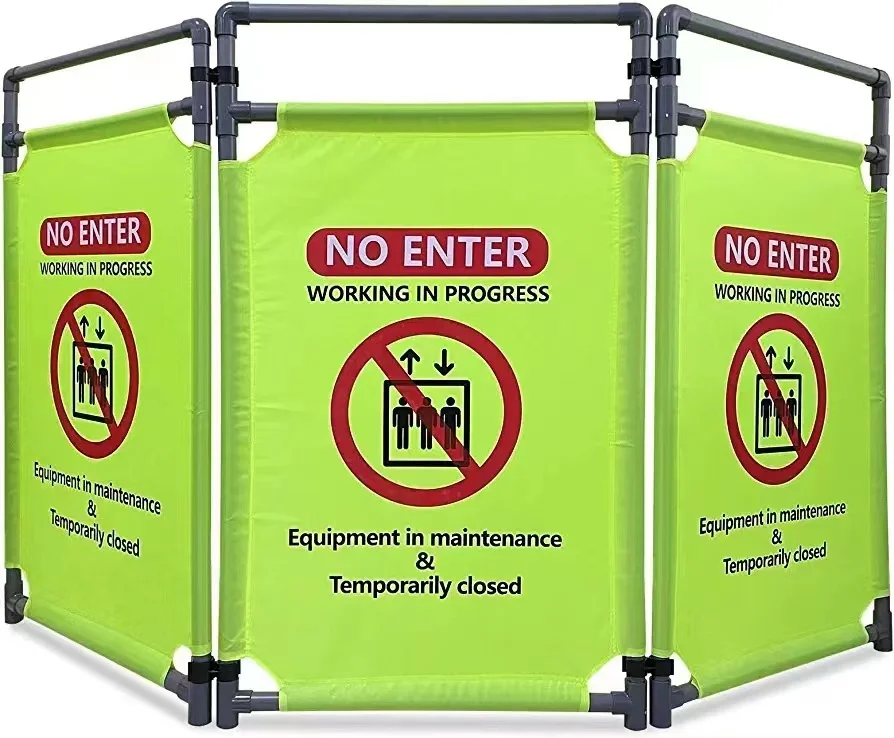 Hot Sale Warning Signs Safety Construction Site Barricade Folding