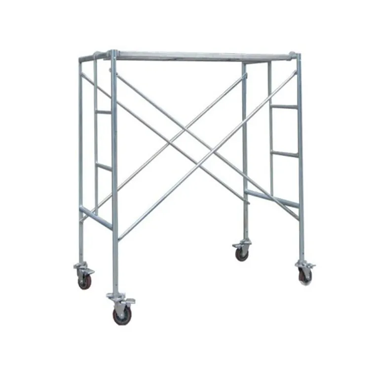 Building Scaffold Construction Movable Steel Scaffolding Tower Ladder  Galvanized Cheap Scaffolding for Sale