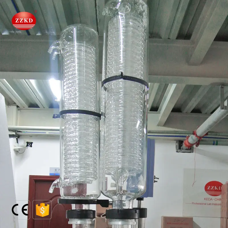 50L Dual Receiving Flask Condenser Rotary Evaporator