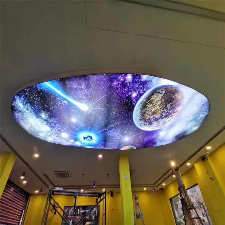 Декоративная ПВХ-пленка для стрейчевого потолка