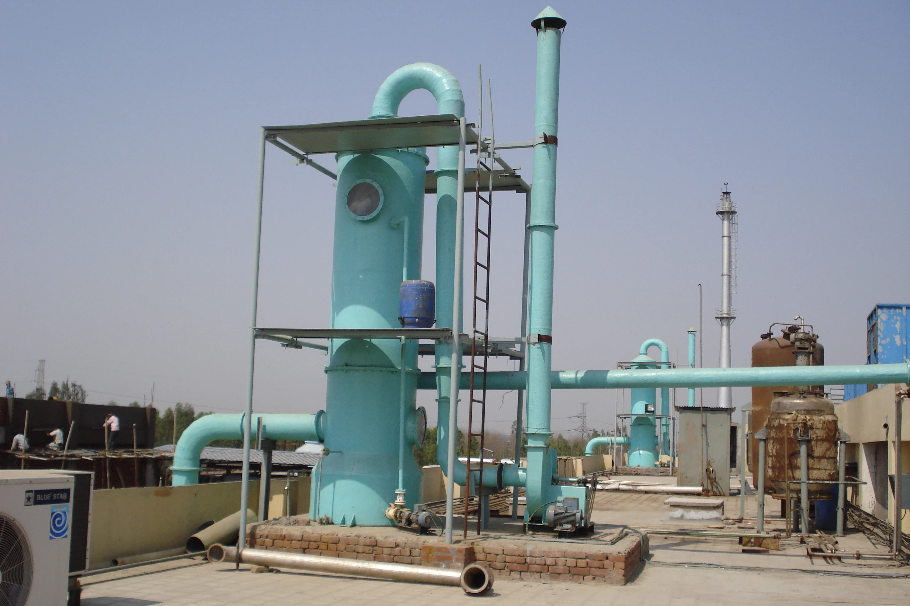 Industrial Gas Scrubber Wet Dust Collector Waste Gas Scrubber