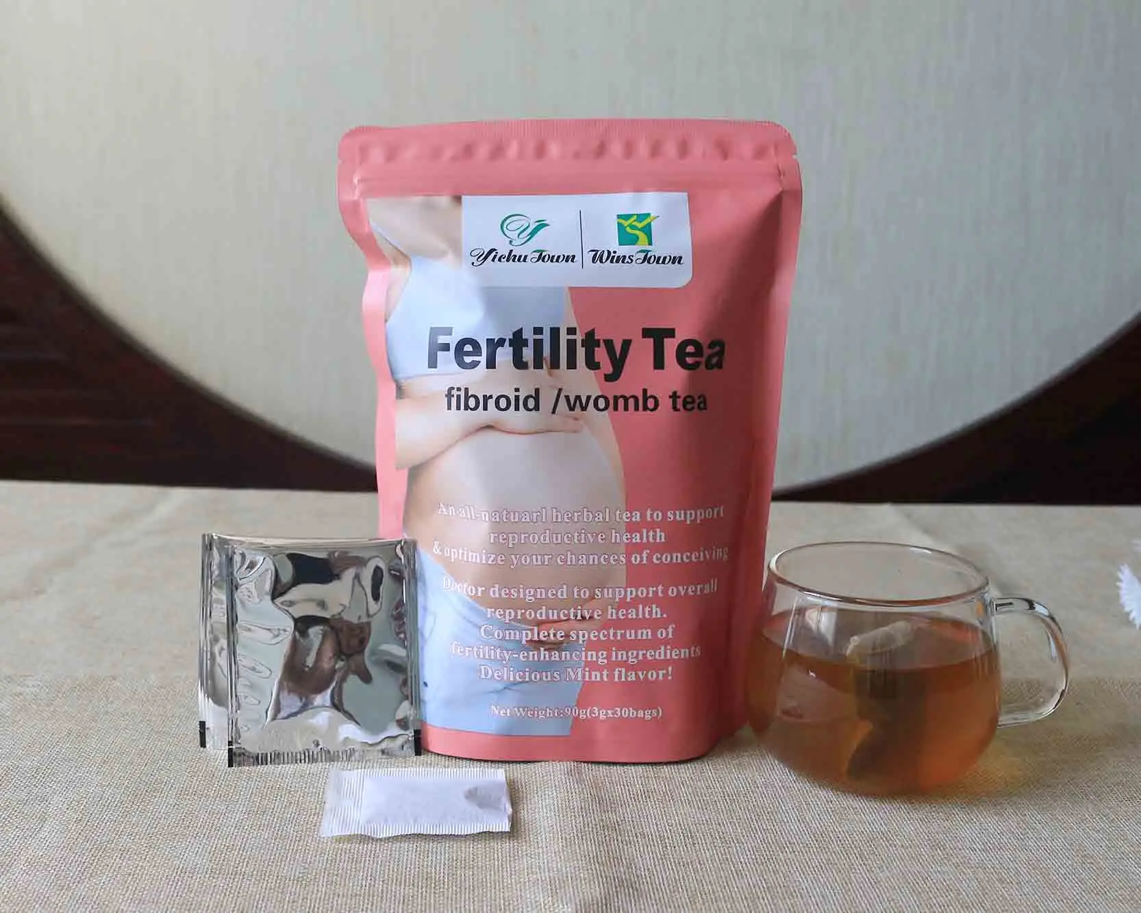 Chinese Fertility Tea Natural Herbal Protect Womb Booster Fertility For