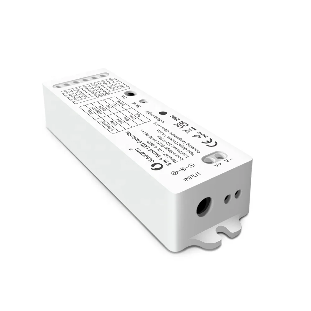 Gledopto zigbee. Диммер smart-dim-set-line (12-24v, 1x8a, пду 2.4g). hx-806sb. zigbee dimmer gledopto triac. контроллер алиса для умного освещения.