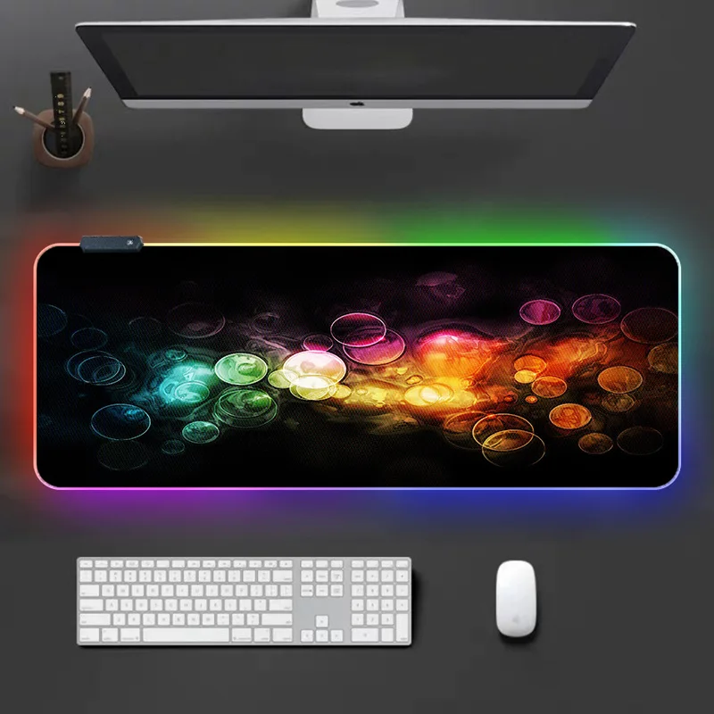 2022 Hajime No Ippo Dragon Gaming Mouse Pads Wool Desk Felt Desk Alfombra Accesorios in Stock