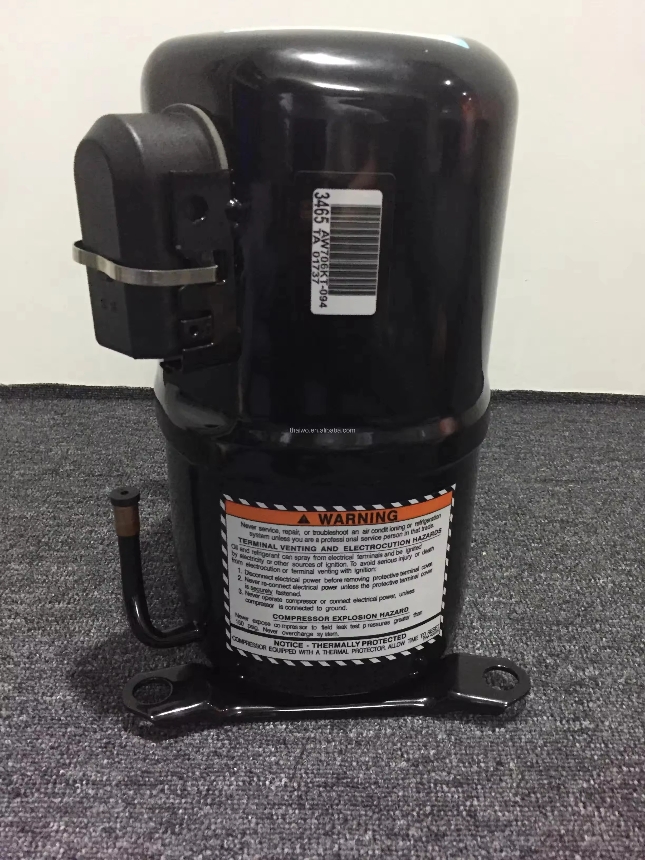 2Hp 3 Hp Tecumseh Compressor Refrigeration Cold Room R404a Price Aw105kt 015 B4 Tfh4531z 1.5Hp Tecumseh Refrigeration Compressor