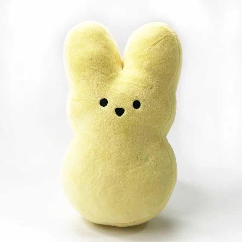 Kawaii Easter Bunny Peeps Bunny Plush Toys Cartoon Cute Rabbit Stuffed