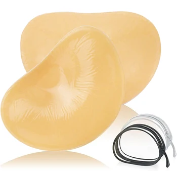 Ultra Push-up Double Side Sticky Bra Inserts V-Shape Triangle Bra Padded with Invisible Seamless Feature