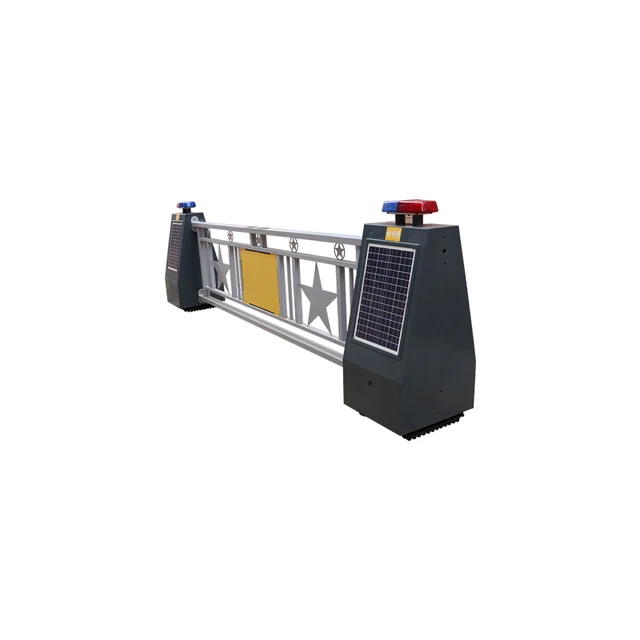 Steel Remote Control Vehicle Guardrails Outdoor Crowd Control Fencing Diversion Cars Major Urban Roads outdoor Working