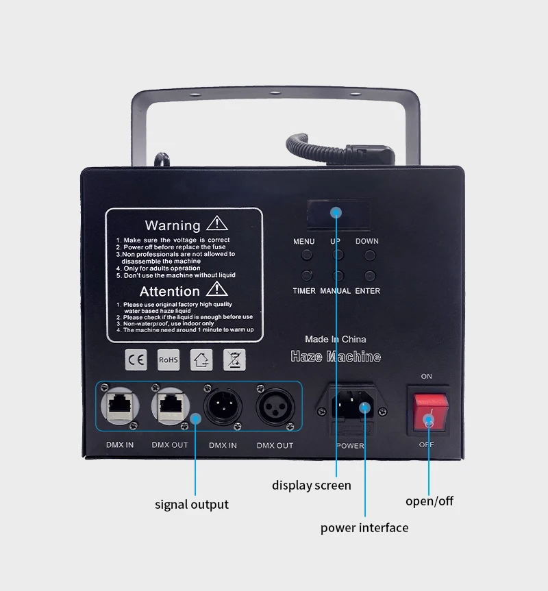 Hazer machine voor professionele stage effecten dj disco en feest_voghion.com
