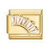 Golden base-curved and bent gold