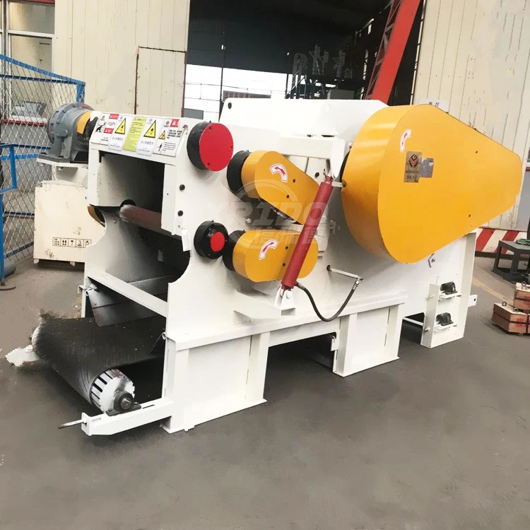 High Capacity 500kg/hour Wood Crusher with SKD11 Blades and 3500r/min Spindle Speed