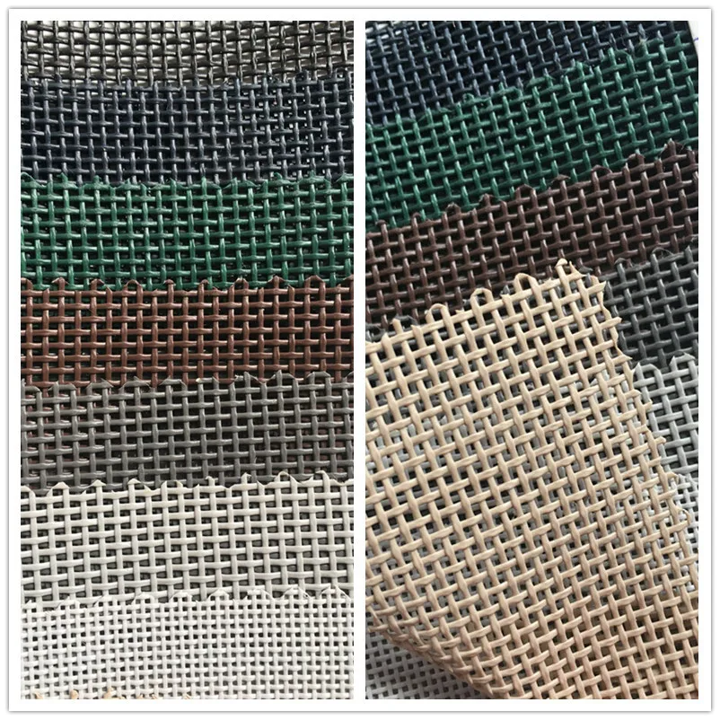 Width 152 cm Textilinene Woven Mesh 80 PVC 20 Polyester Warp Knitting Plastic Net Fabric for Outdoor Chair Beach Seats Curtain
