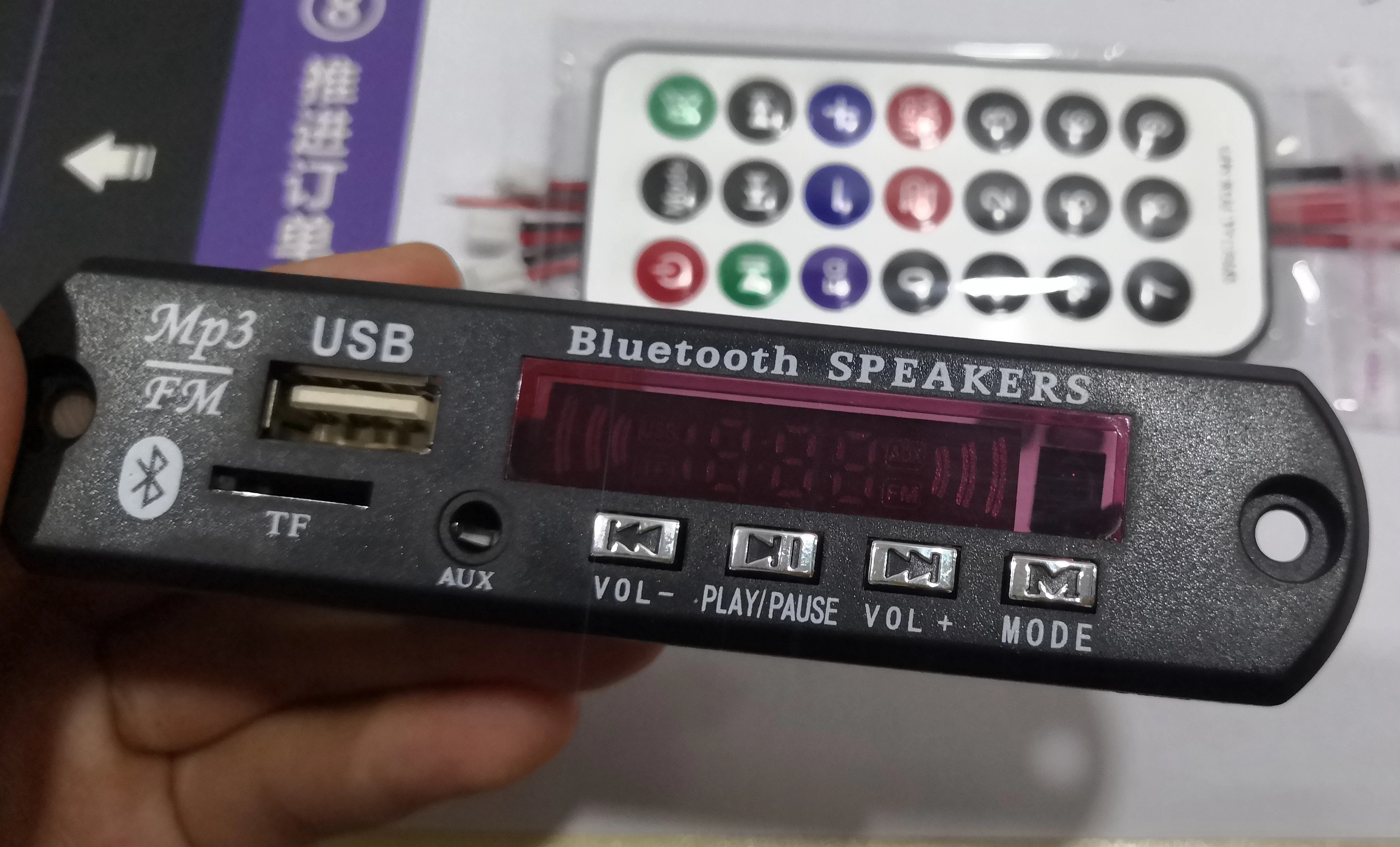 5V 12V MP3 PCB Circuit Board 2*3W 5.0 Usb Audio Player Board for Dvd Player
