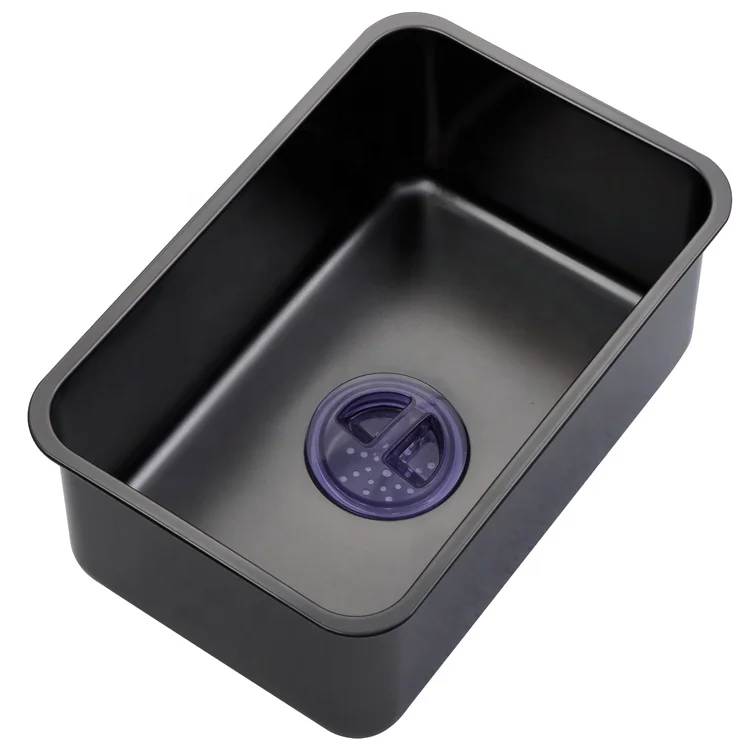 High Quality Luxury Complete RV Caravan Draining Stainless Steel Small Bowl Corner Kitchen Sink