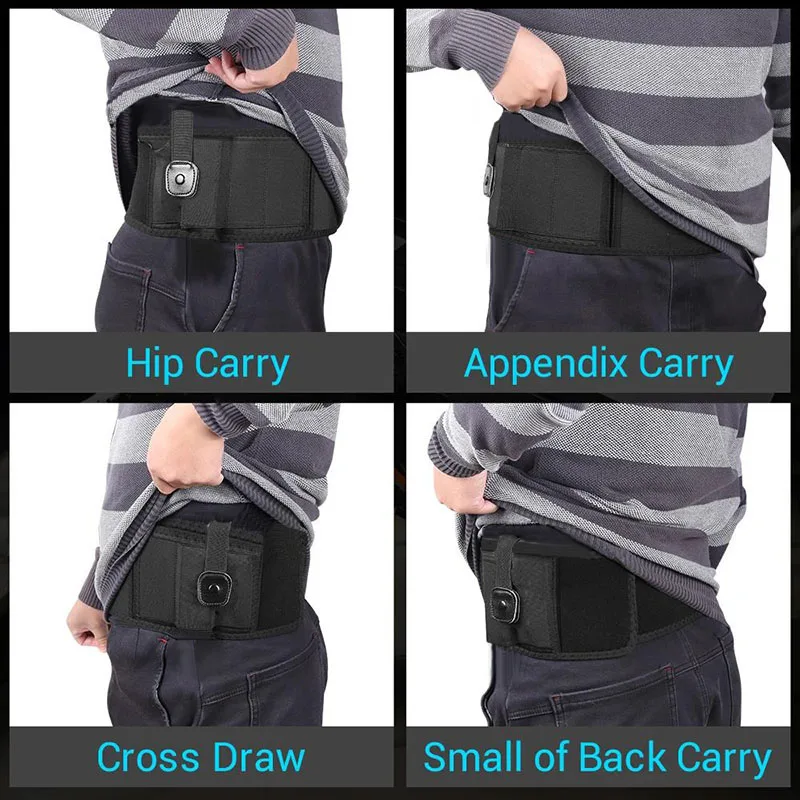 Universal Outdoor Practical Mountaineering Tactical Outdoor Holsters Tactical Concealed Carry Bag Adjustable Outdoor Belts