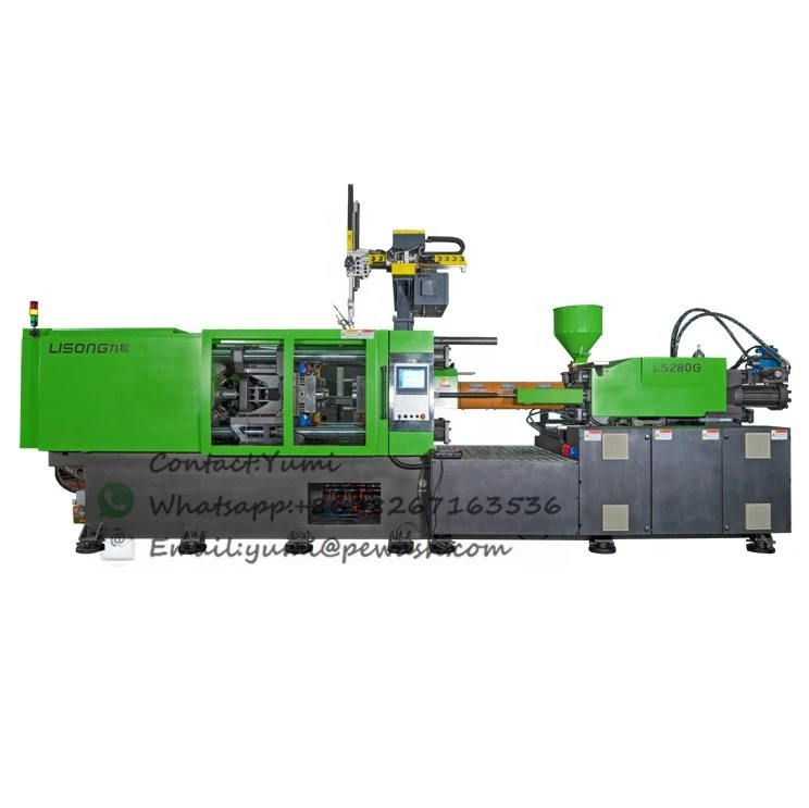 LISONG High Speed Horizontal Injection Molding Machine Plastic Fruit Crate Moulding Making Machine