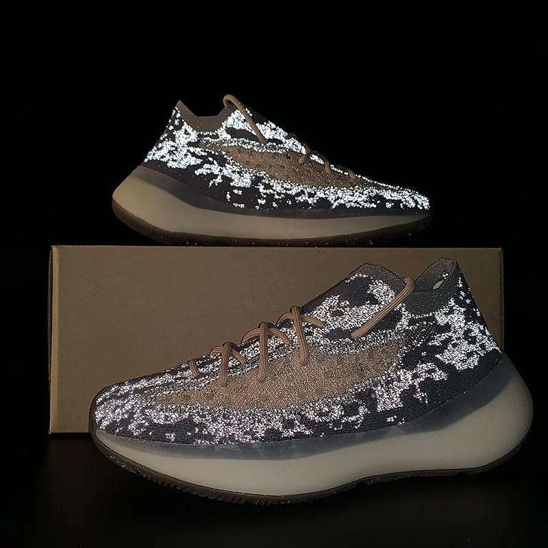 yeezy reflective trainers