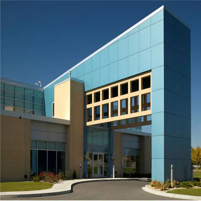 Exterior Wall ACP ACM Cladding Material Building Facades Aluminium ...