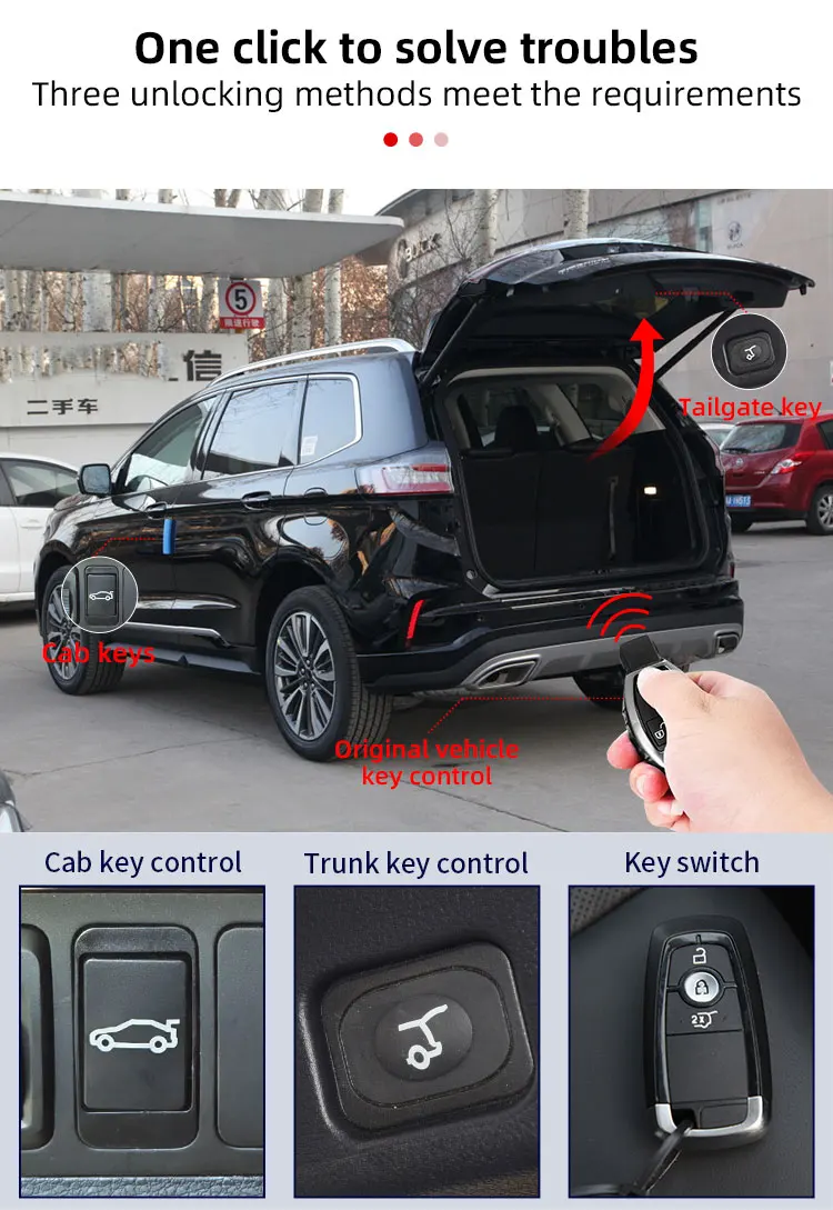 Automatic Waterproof Electric Tailgate Kit Smart Auto Back Door Power Electric Tailgate for Peugeot 5008 3008 supplier
