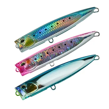 Environmentally Friendly Popper Fishing Lure Printed Artificial Hard Bait ABS Material Popper Lure for Fishing – Popper – view 2