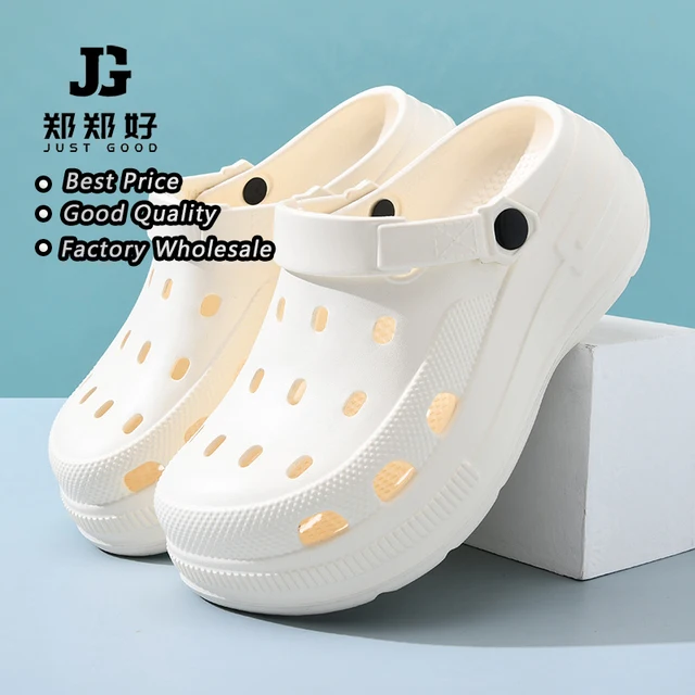 Anti-slip Thick Outsole EVA Clogs Trendy Style Simple Beach Clogs Fast Delivery Cheap Outdoor Clogs