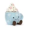 Marshmallow hot cocoa mug-21cm-all three certifications complete