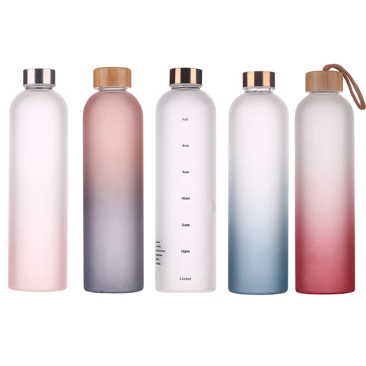 Frosted Glass Borosilicate Glass Bottle