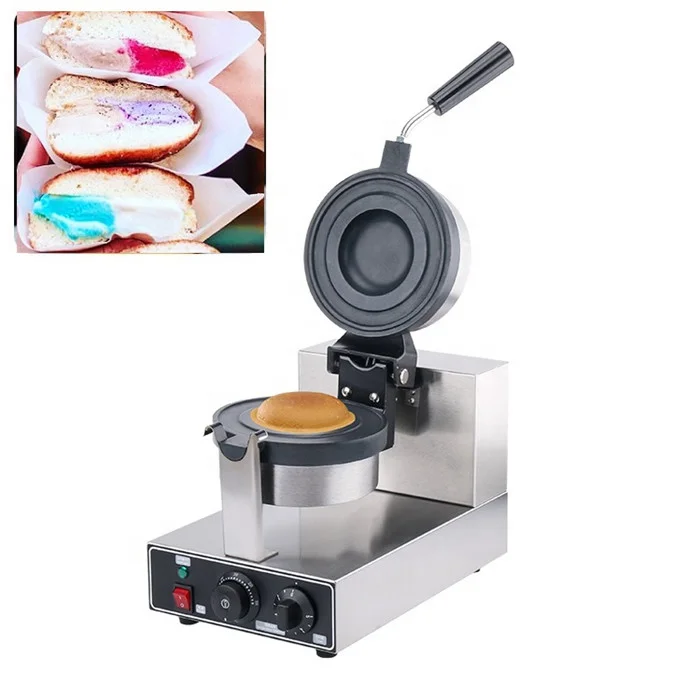 Hot Snack Dessert Egg Catering Equipment Ice Cream Filling Bread Baker  Italy Gelato Panini Press Bubble Sandwich Maker Burger Machine - China  Gelato Panini Press Machine, Sandwich Maker