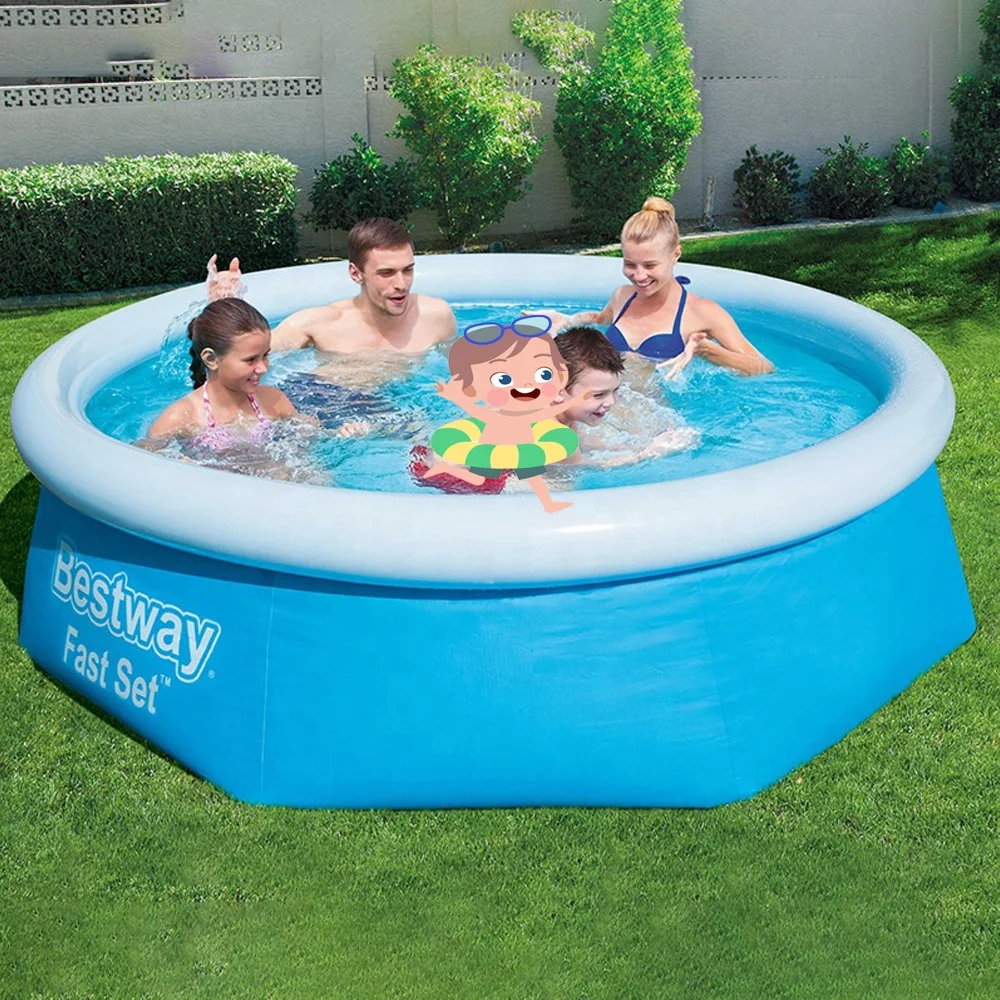 Bestway 57273 12'x30'' Inflatable Portable Swimming Pools