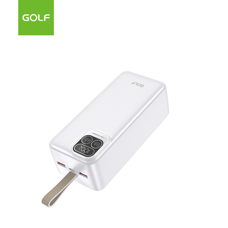 LCD Digital Smartphone Charger 20W Output Power Fast Charging PD Power Bank 40000mAh Custom Logo LI-Polymer Fast Charging