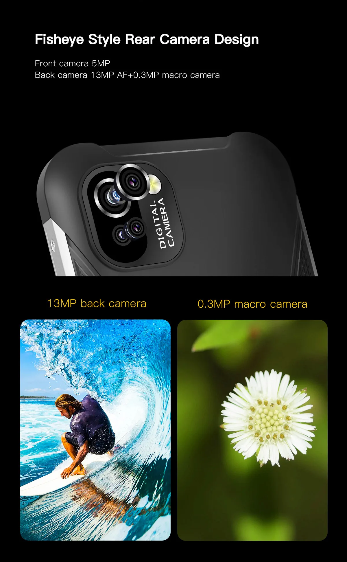 Uniwa W555 5.7 Inch Touch Screen Global Version Android 12 4g Lte