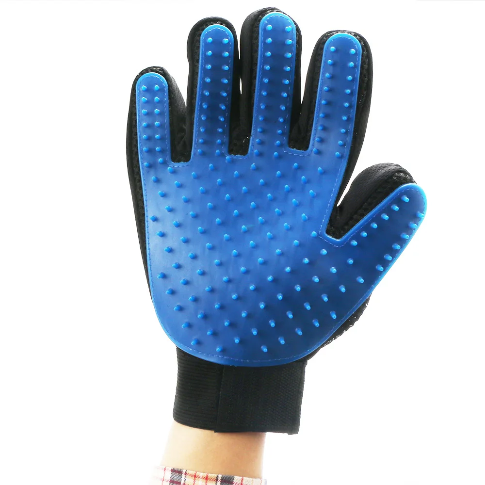 Sky Pet Factory hot sell wholesale high quality grooming pet massage gloves