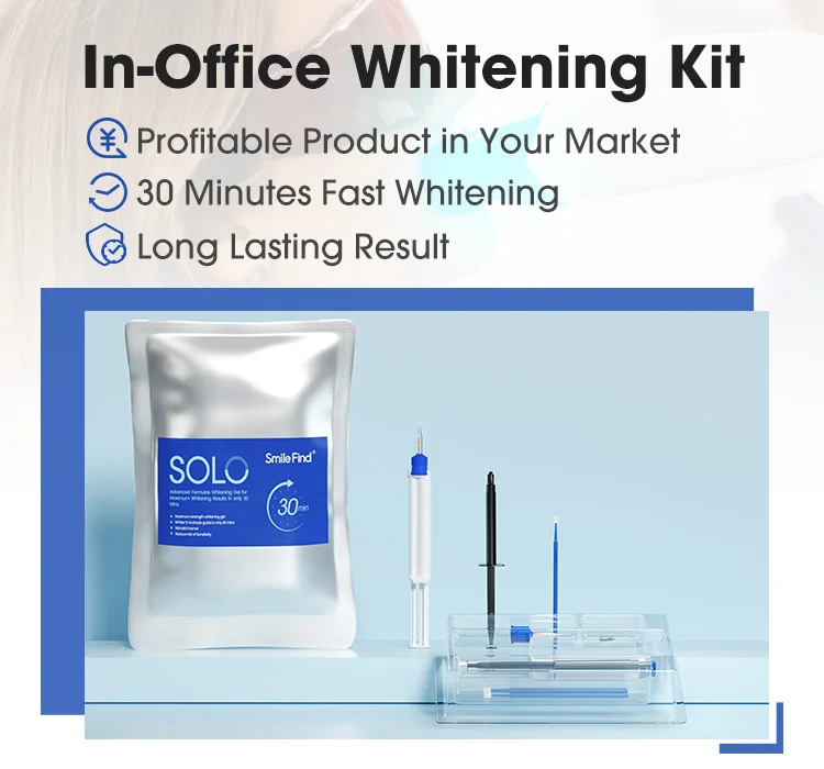 Tooth Bleaching Salon Kit Office Catalyst Hp Gel Professional Wholesale