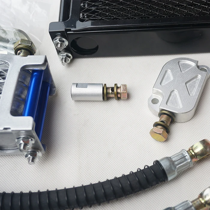 Высокопроизводительный алюминиевый интеркулер гоночный масляный радиатор коробки передач автоматический