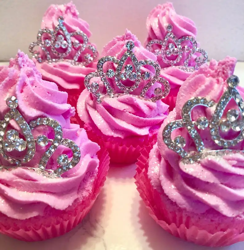 
all natural customized sweet stress relief aromatherapy cupcake rich bubble bath bombs 